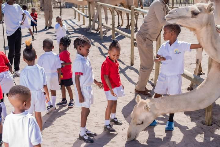 School Visit to Okavango Camel Rides